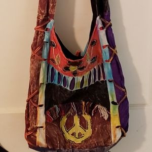 Cross over bohiman Purse 70's Style
